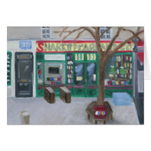 SHAKESPEARE AND COMPANY PARIS NOTECARD