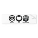 Shakespeare bumper stickers