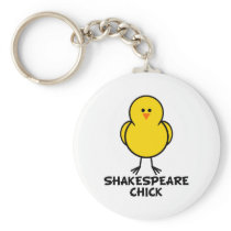 Shakespeare Chick Key Chain