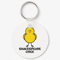 Shakespeare Chick keychains by chicktshirts8 Shakespeare Chick keychains