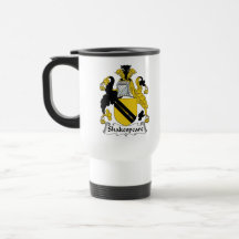 Shakespeare Family Crest Mugs