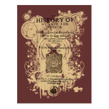 Shakespeare Henry IV Part I Quarto Front Piece Post Card