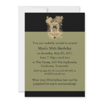 Shakespeare Henry V Quarto Front Piece Personalized Announcement