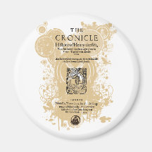 Shakespeare Henry V Quarto Front Piece Refrigerator Magnets