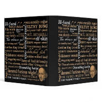 Shakespeare Insults Collection binders