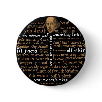 Shakespeare Insults Collection Pins