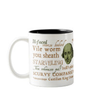 Shakespeare Insults Collection Coffee Mug