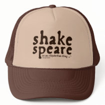 Shakespeare - it's an Elizabethan thing hats