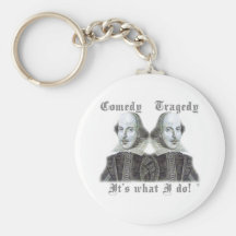 Shakespeare - It's what I do! Keychains