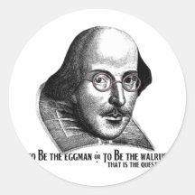 Shakespeare Lennon II Sticker