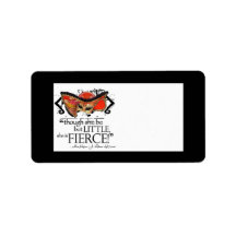 Shakespeare Midsummer Night's Dream Fierce Quote Custom Address Labels