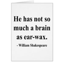 Shakespeare Quote 12a Greeting Cards