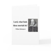 Shakespeare Quote 1b Greeting Cards