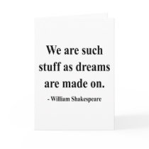 Shakespeare Quote 2a Card