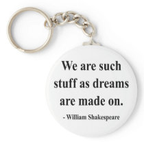 Shakespeare Quote 2a Key Chains