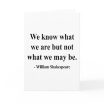Shakespeare Quote 3a Greeting Card