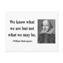 Shakespeare Quote 3b postcards by brainburst Shakespeare Quote 3b postcards