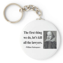 Shakespeare Quote 4b Keychains