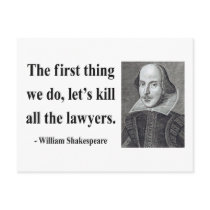 Shakespeare Quote 4b Postcard