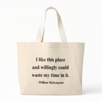 Shakespeare Quote 6a Canvas Bag