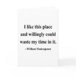 Shakespeare Quote 6a Greeting Cards