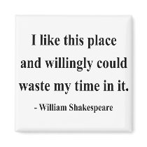 Shakespeare Quote 6a Fridge Magnets