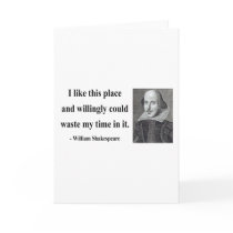 Shakespeare Quote 6b Card