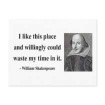 Shakespeare Quote 6b Postcard