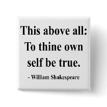 Shakespeare Quote 8a Pinback Buttons