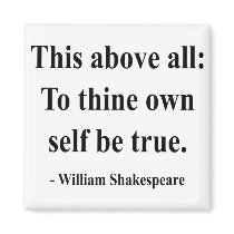 Shakespeare Quote 8a Fridge Magnets