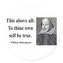 Shakespeare Quote 8b stickers by brainburst Shakespeare Quote 8b stickers
