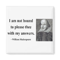 Shakespeare Quote 9b Refrigerator Magnets