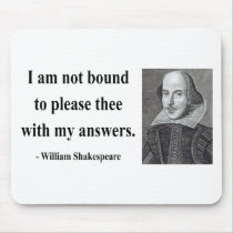 Shakespeare Quote 9b Mousepad