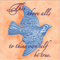 Shakespeare Quote Art Pin photo sculptures