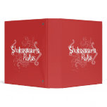 Shakespeare Rules Binders