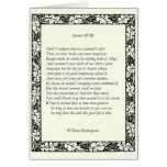 Shakespeare Sonnet # 18 Cards