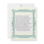 Shakespeare Sonnet # 18 Custom Announcements