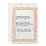 Shakespeare Sonnet # 18 Announcements