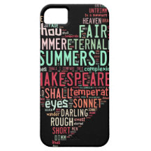 Shakespeare Sonnet iPhone 5 Case