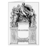 Shakespeare's Birthday Greeting Card