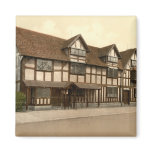 Shakespeare's Birthplace, Stratford-upon-Avon, UK Fridge Magnet