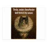 Shakespeare's Cat Postcard