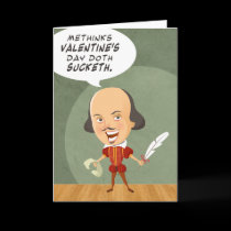 Shakespeare's Not In Love Greeting Card