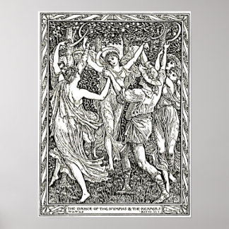 The Tempest Illustration, Art Print