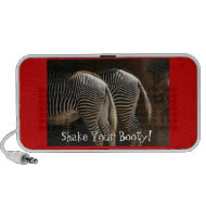 Shakin' Zebra Speaker doodle