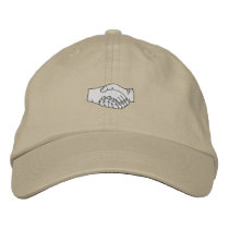 Shaking Hands Baseball Cap