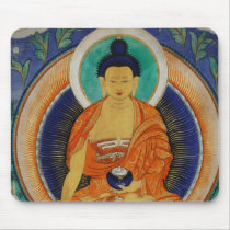 Shakyamuni Thangka mousepads by EnlightenedElephant Shakyamuni Thangka mousepads