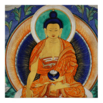 Shakyamuni Thangka posters