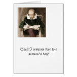 Shall I Compare Thee Greeting Cards