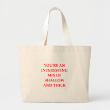SHALLOW.png Tote Bag
